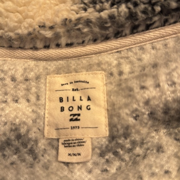 Aztec Billabong Sherpa soft Pullover - Picture 2 of 5